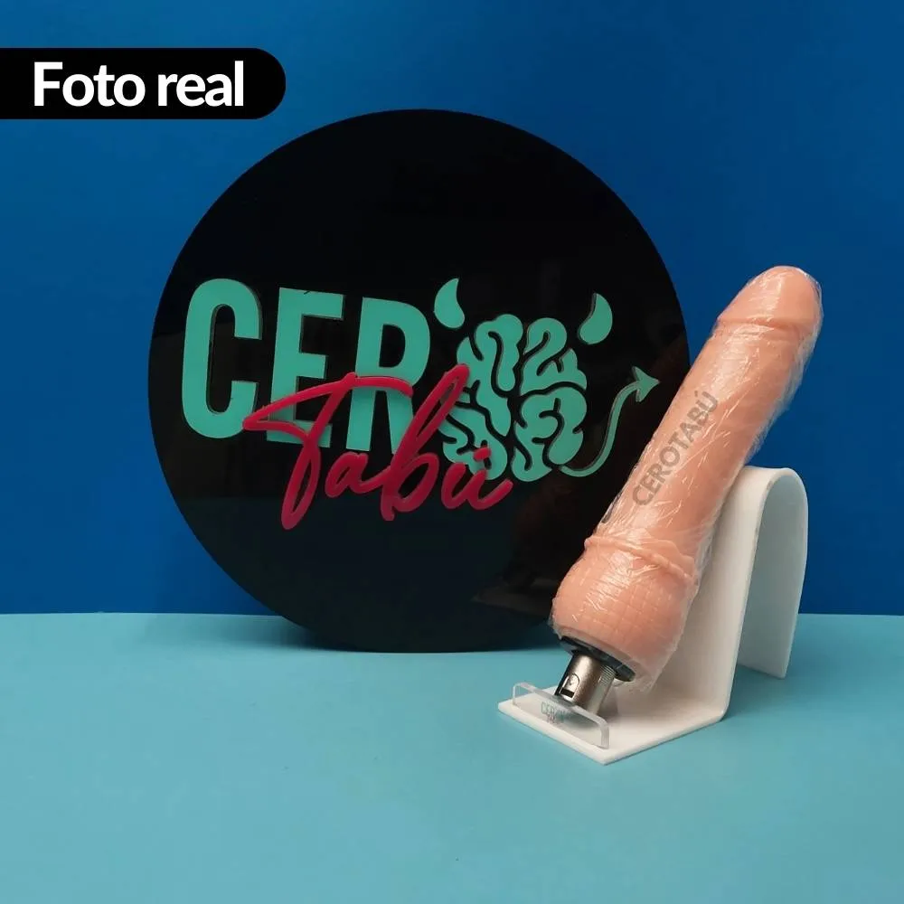 Consolador Realista Dildo Repuesto Sex Machine Skin Juguete Sexual 