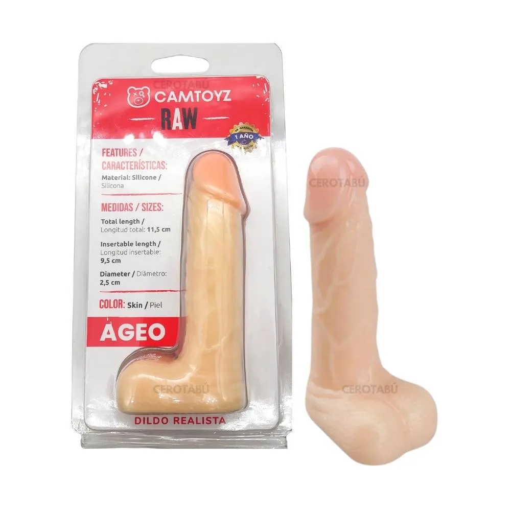 Dildo Consolador Super Realista En Silicona Juguete Sexual 