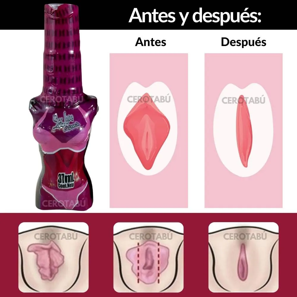 Estrechante Vaginal Lubricante Estimulador Sex Love 37 ml 