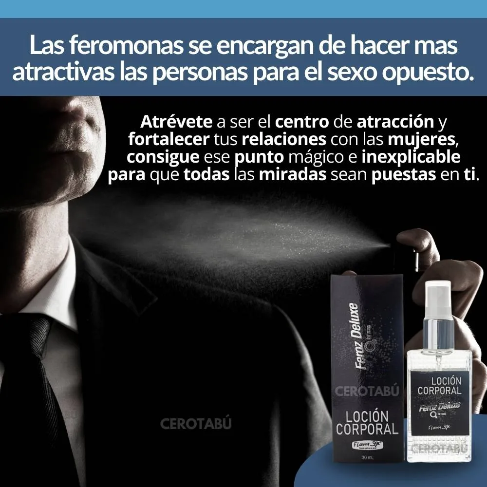 Perfume Para Hombre Con Feromonas Loción Atrae Mujeres 30ml 