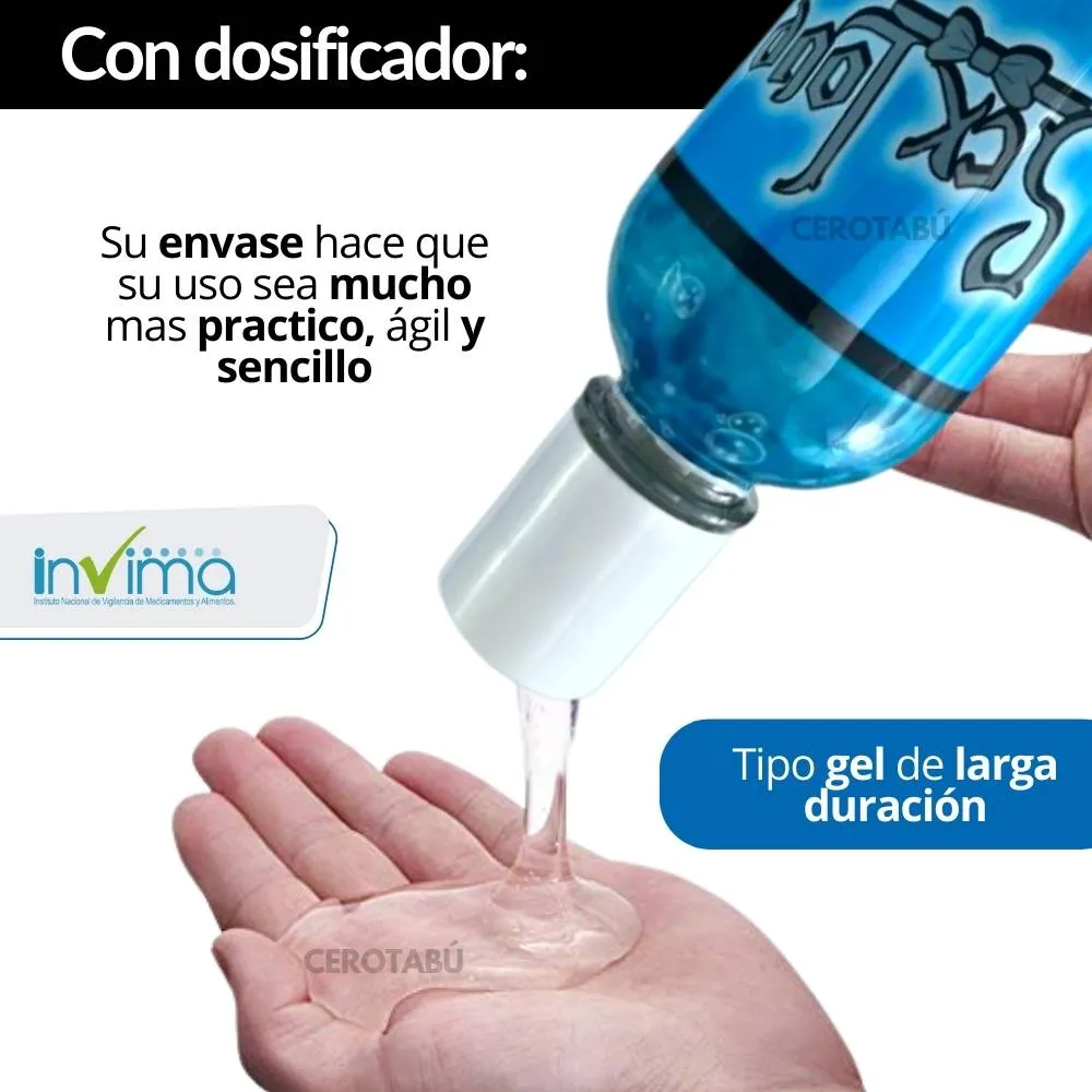 Lubricante Intimo Base De Agua Neutro x 500ml