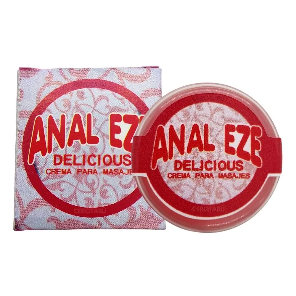 Lubricante Anal Eze Delicious En Crema Sexo Sin Dolor 5g