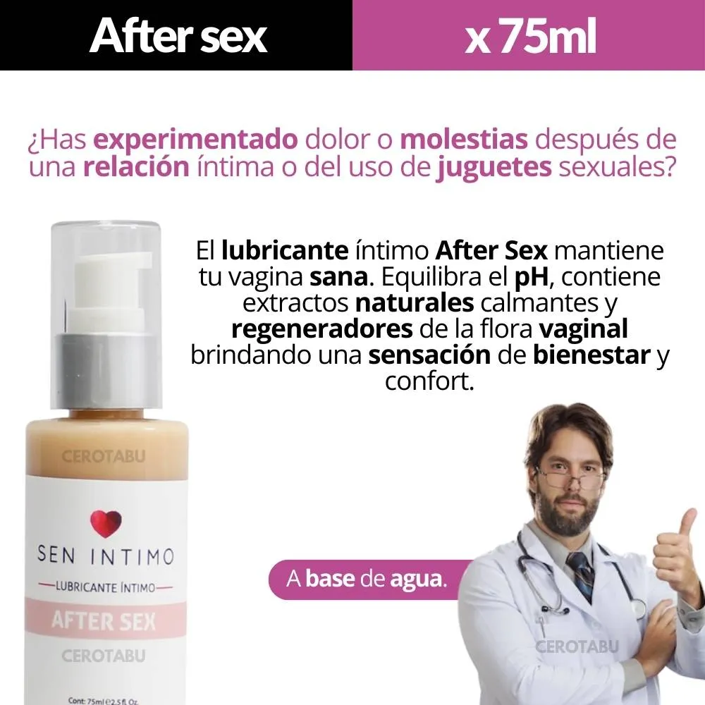 Lubricante After Sex Sen Intimo x75 Ml