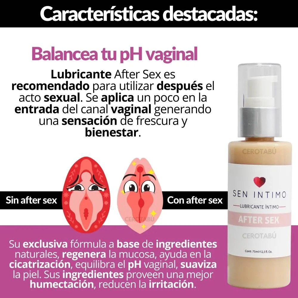 Lubricante After Sex Sen Intimo x75 Ml