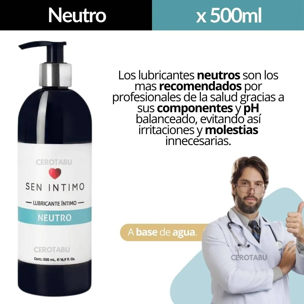 Lubricante Intimo Sen Intimo Neutro 500ml