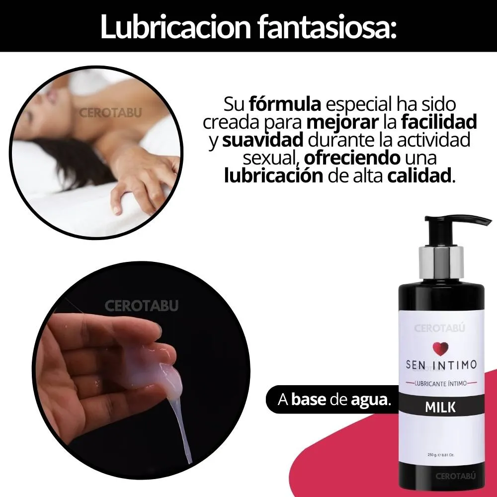 Lubricante Intimo Textura De Semen Imita Eyaculación Masculina 250ml