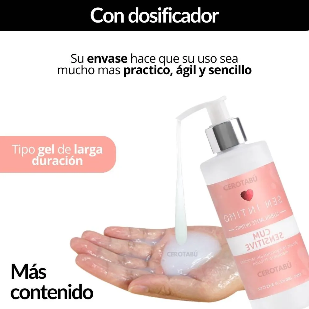 Lubricante Intimo Tipo Cum Simula Eyaculacion Mujer x 250ml