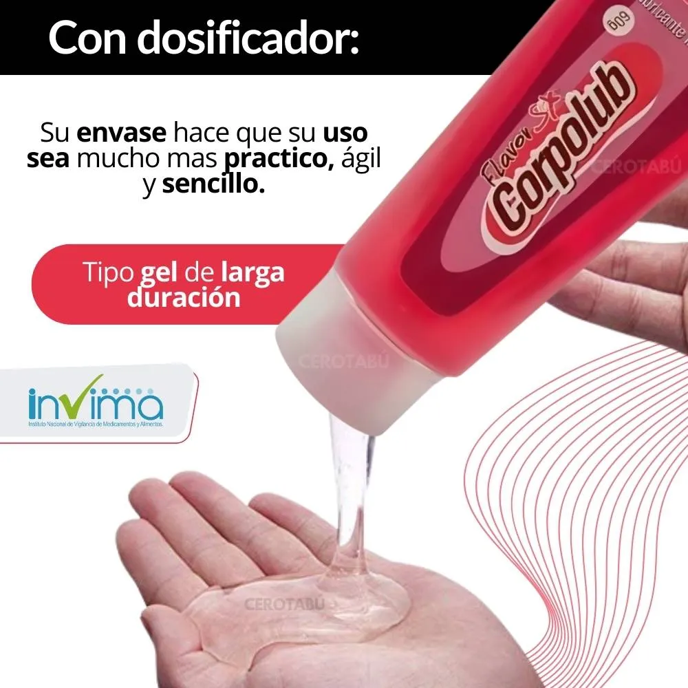 Lubricante Intimo Anal Corpolub 60g Anestesico