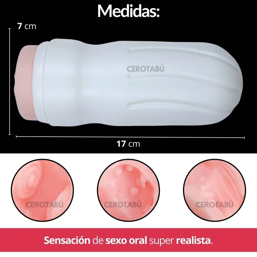 Boca Masturbadora Realista Textura 4d Adaptable