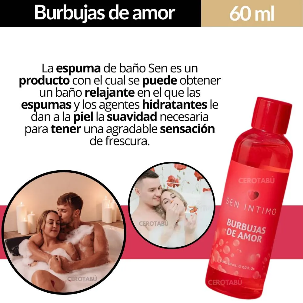 Burbujas Para Bañera Sen Intimo 60 mL