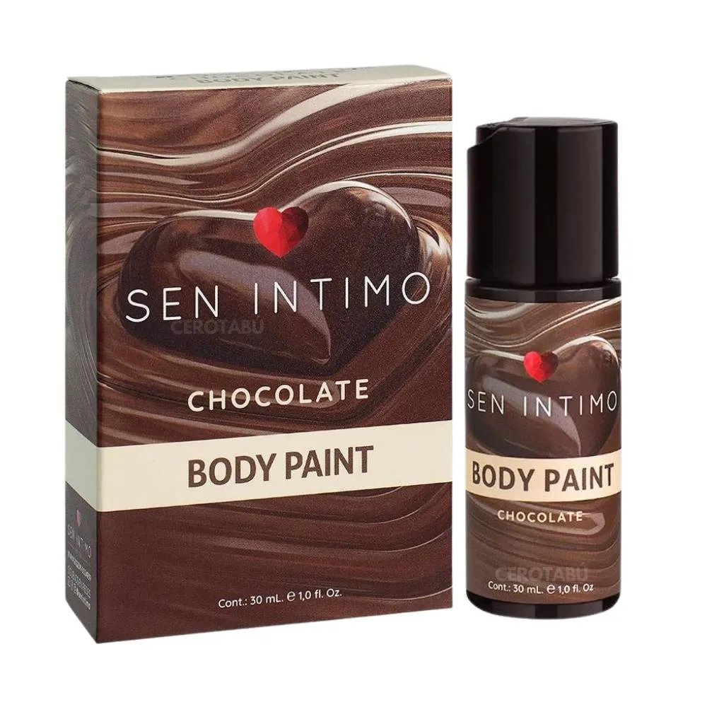 Pintura Corporal Comestible Chocolate Sen Intimo