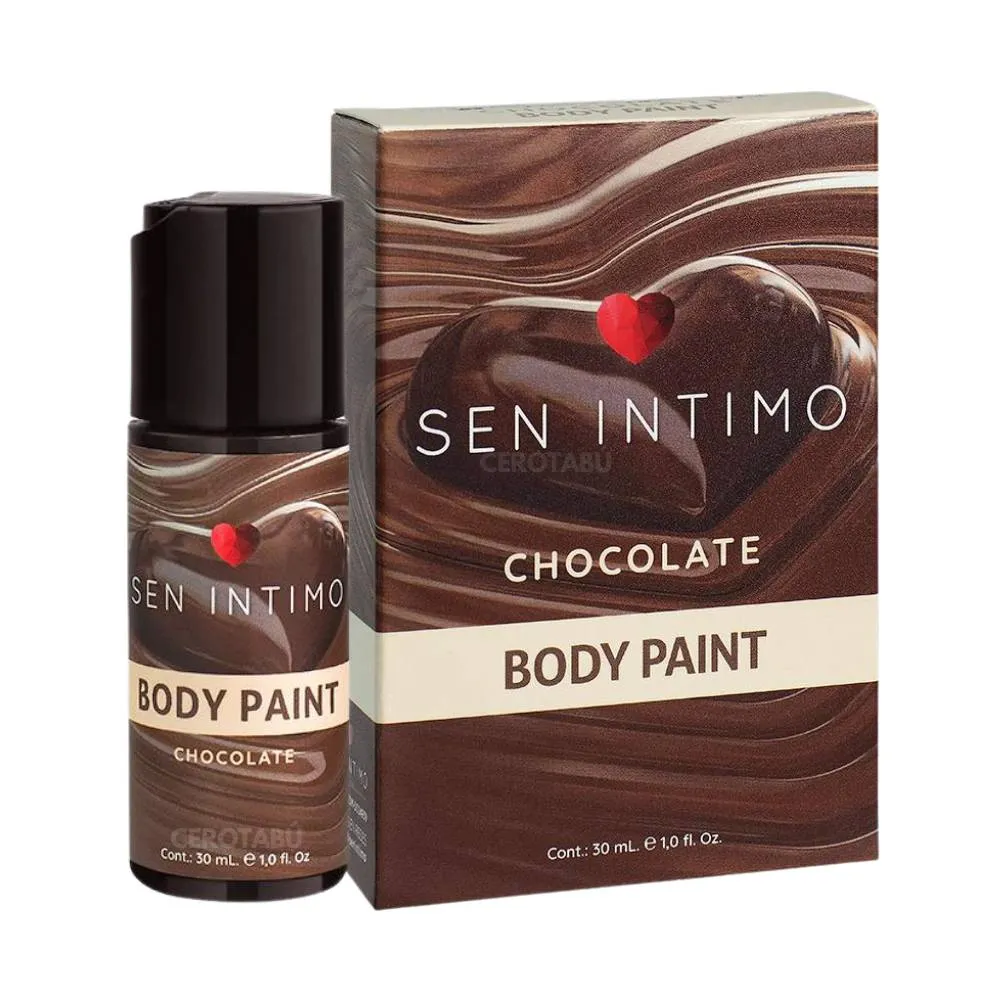 Pintura Comestible Corporal De Chocolate Sen Intimo 