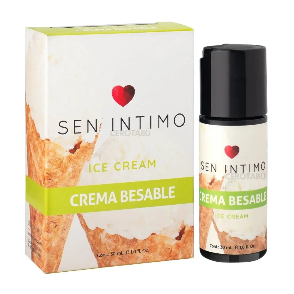 Crema Comestible Besable Ice Cream Senintimo Para Sexo Oral 30ml
