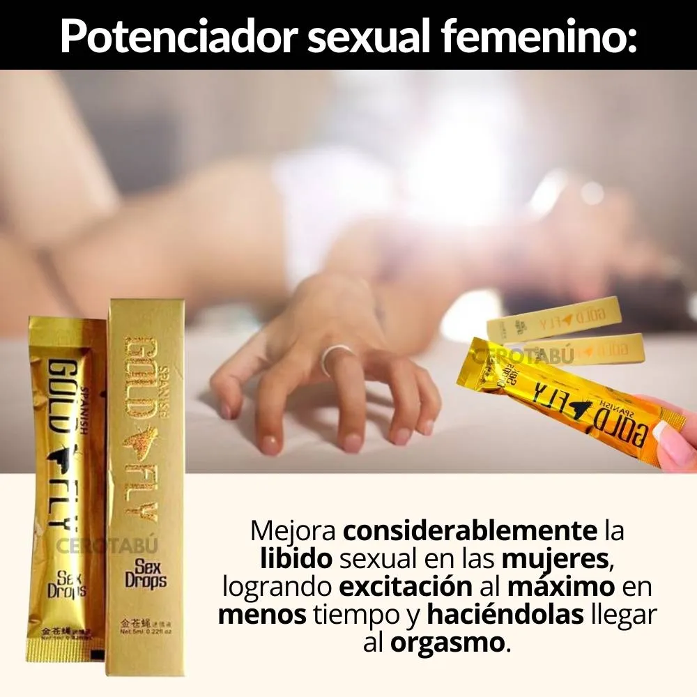 Gold Fly Potenciador Estimulador Sexual Femenino