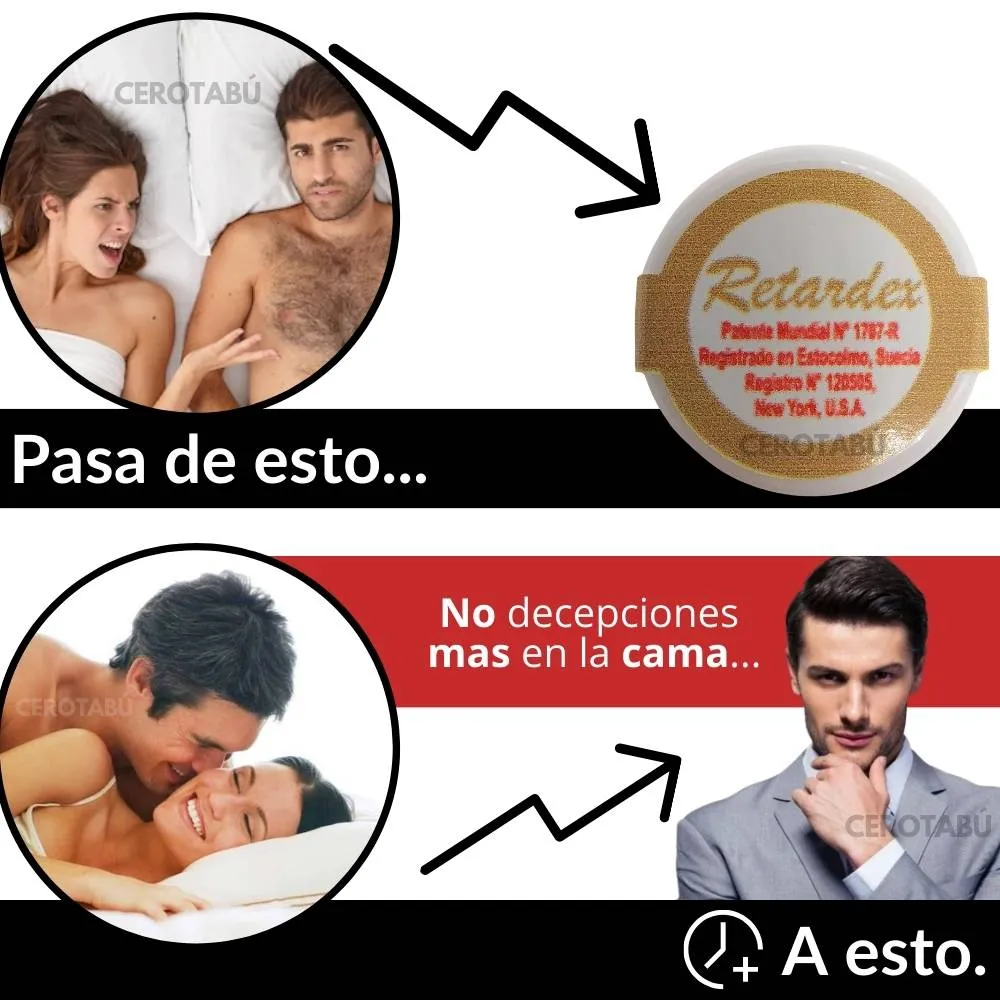 Retardante Masculino En Crema Retardex x 5g