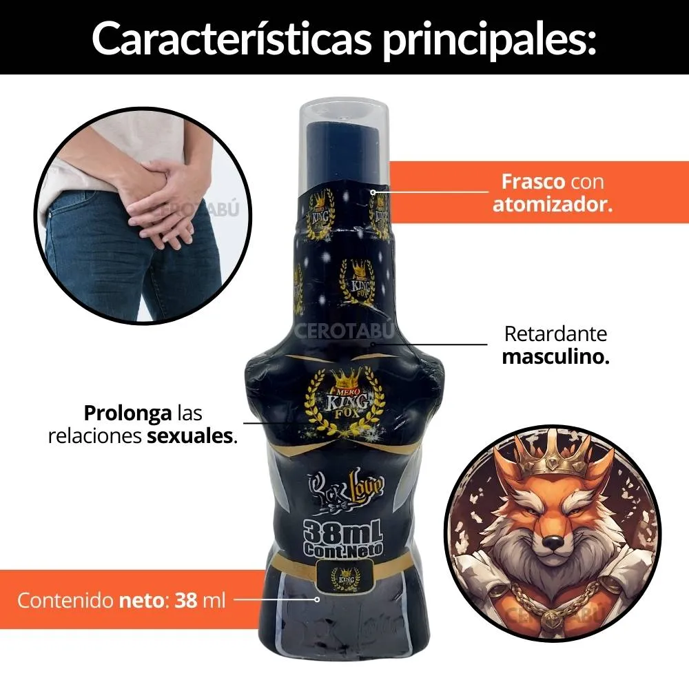 Lubricante Retardante Masculino Prolonga Eyaculación 37ml