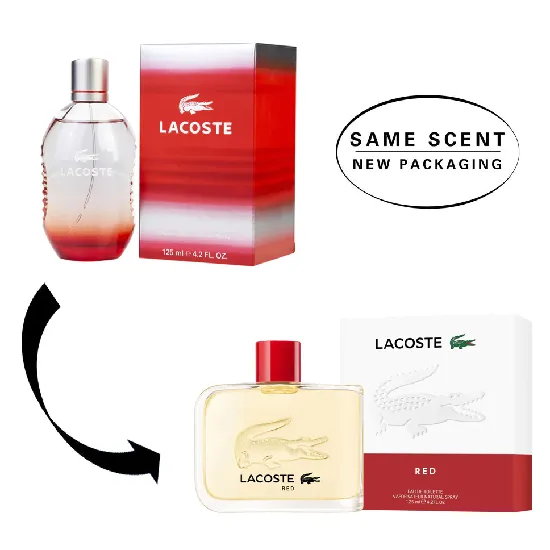 Perfume Lacoste red 125ML