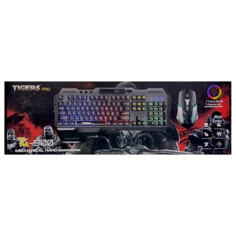 Teclado Alámbrico En Combo Gaming