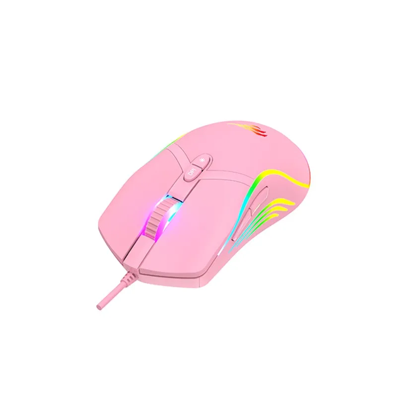 Mouse Gamer Havit Ms1026 Rosa