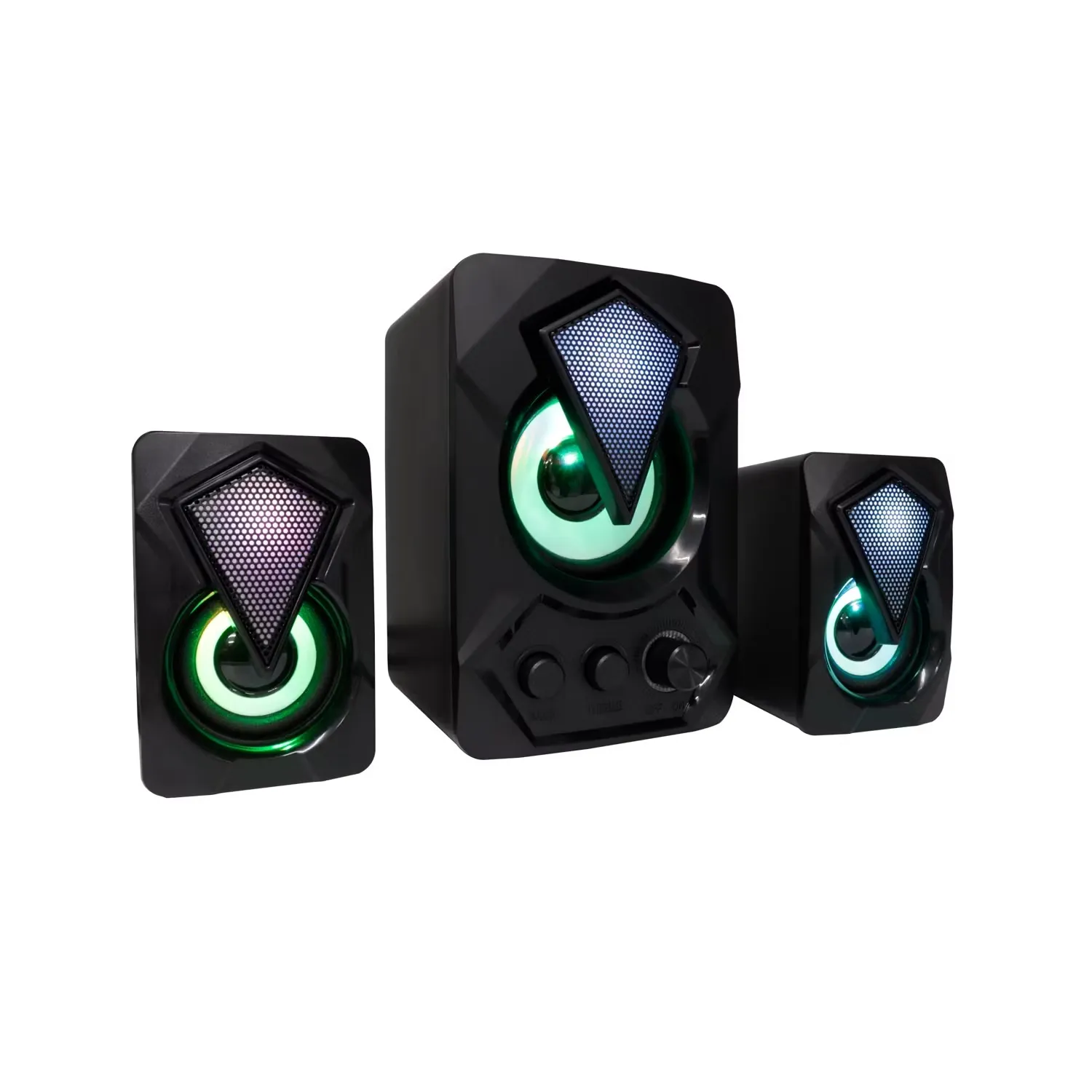 Parlantes Gamer 2.1 G3 Rgb Para Pc / Portátil, 11 Watts Rms