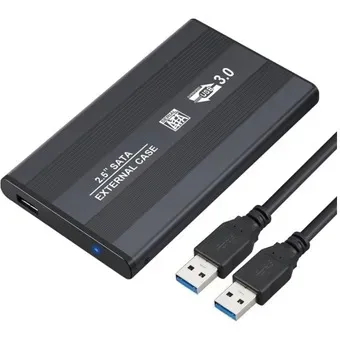  Caja Externa Metalica Para Disco Duro Sata 2.5″USB 3.0