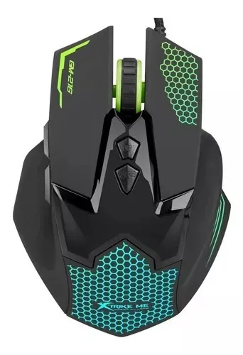 Mouse Gamer de Juego Xtrike Me GM-216 Negro