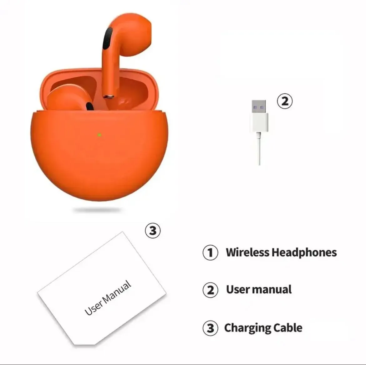 Auriculares Inalámbricos Bluetooth Air Pro 6 TWS
