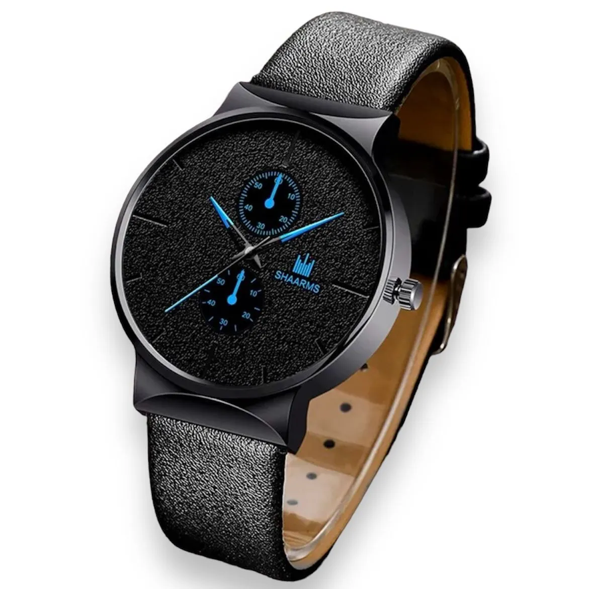 Reloj Pulsera Cuarzo De Negocios Para Hombre Con Pulsera