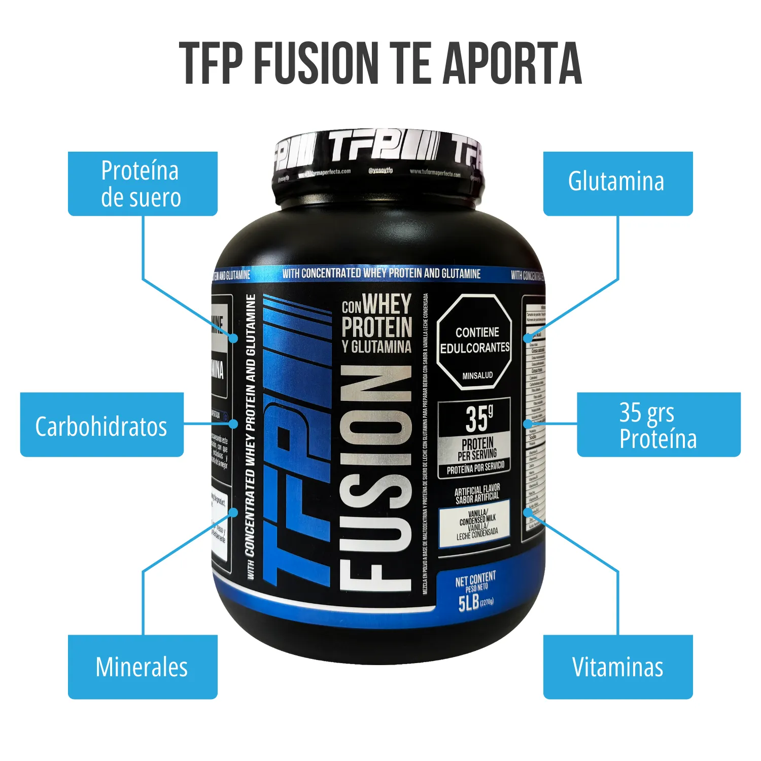 Proteina TFP Fusion 5 Lbs
