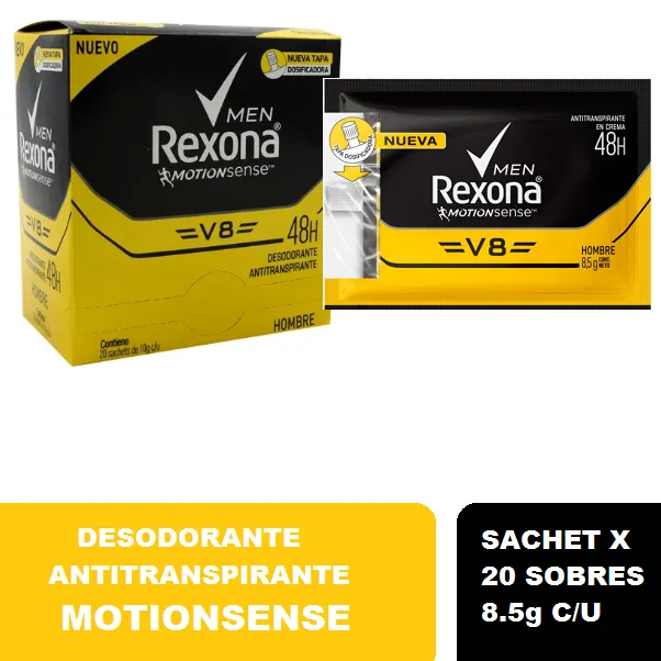 Desodorante Rexona Men V8 X20 Unidades 