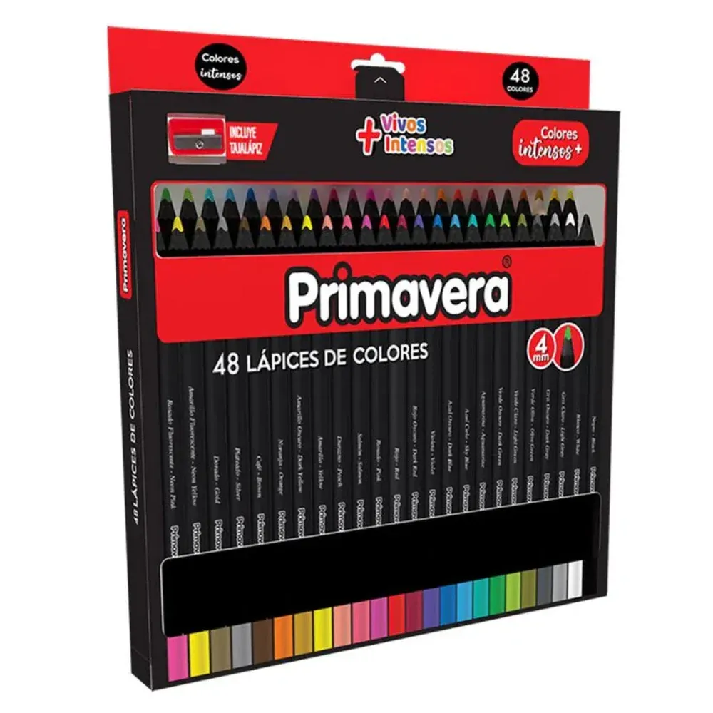 Colores Primavera  Black X48 Unidades