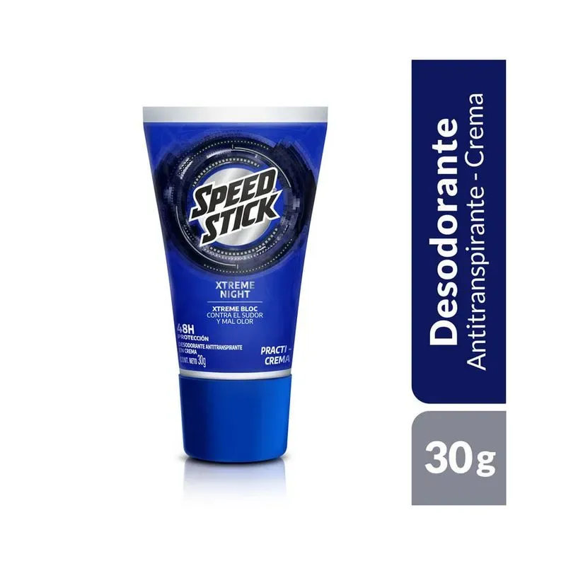 Desodorante Speed Stick Nihgt Practicrema X30Gr – 5 Unidades