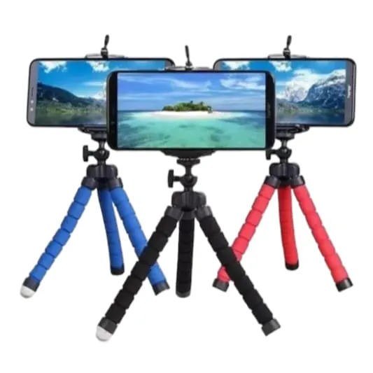 Tripode Flexible Celular Camara Soporte Smartphone Holder