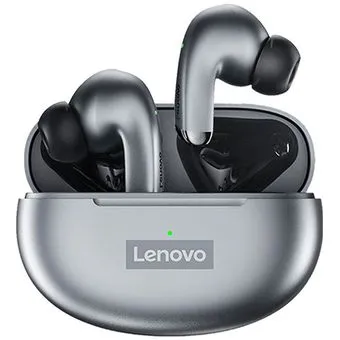 Audífonos Inalámbricos Lenovo Lp5 Bluetooth 5.0 Plateados 