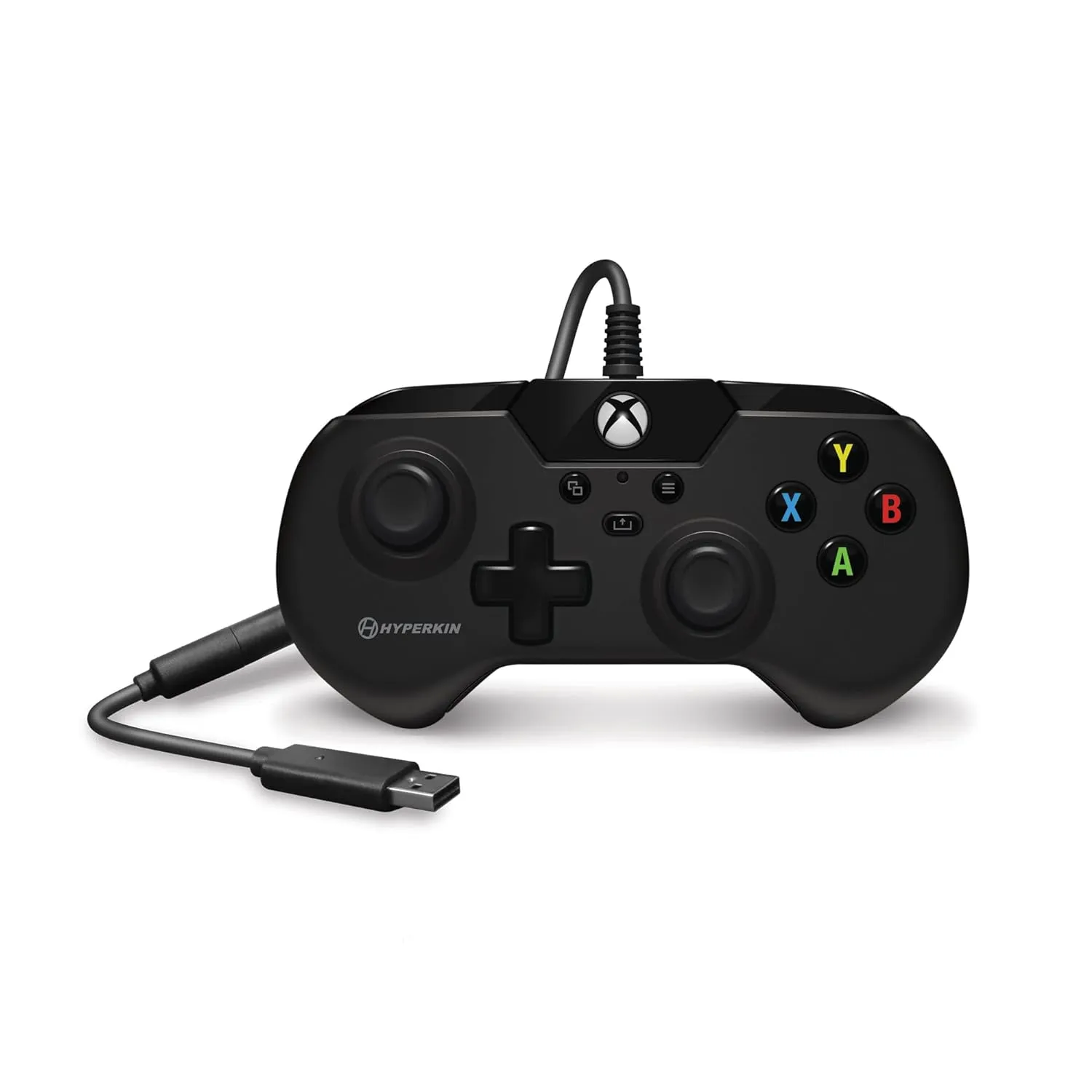 Control Con Cable  Para Xbox Series X | S/Xbox One/Windows 10/11  - Licencia Oficial De Xbox (Negro) Hyperkin X91