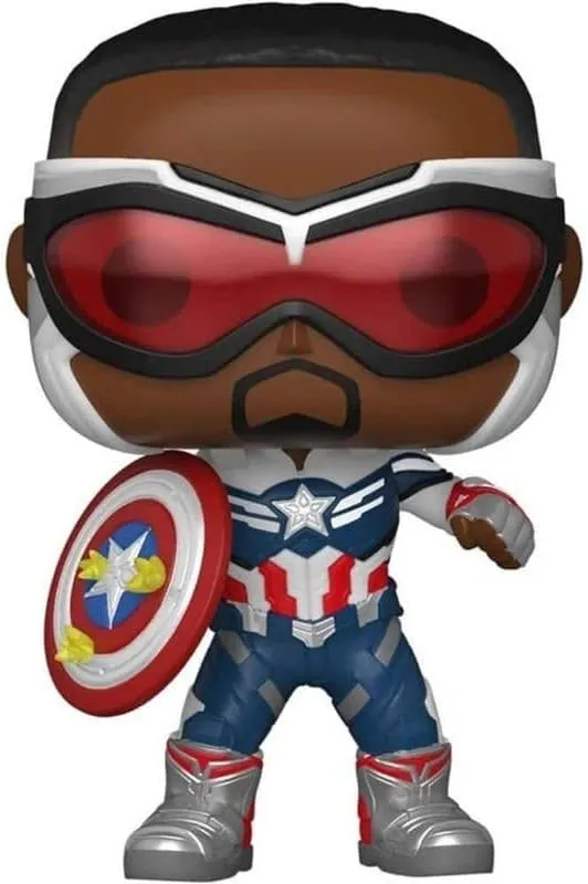 Funko Pop! Marvel: Halcón Y El Soldado Del Invierno - Capitán América 