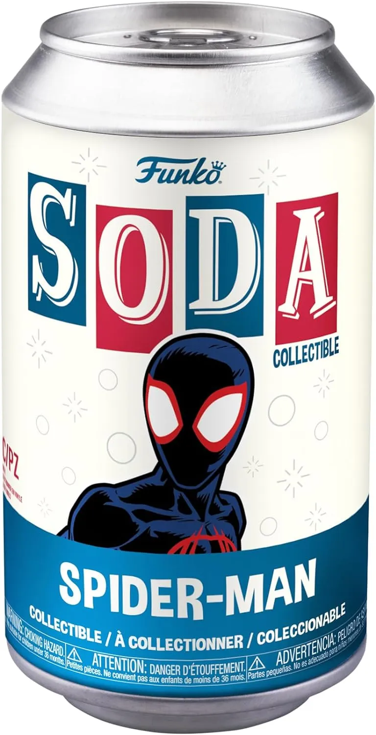 Funko Soda: Spider Man - Miles Morales (Los Estilos Pueden Variar)