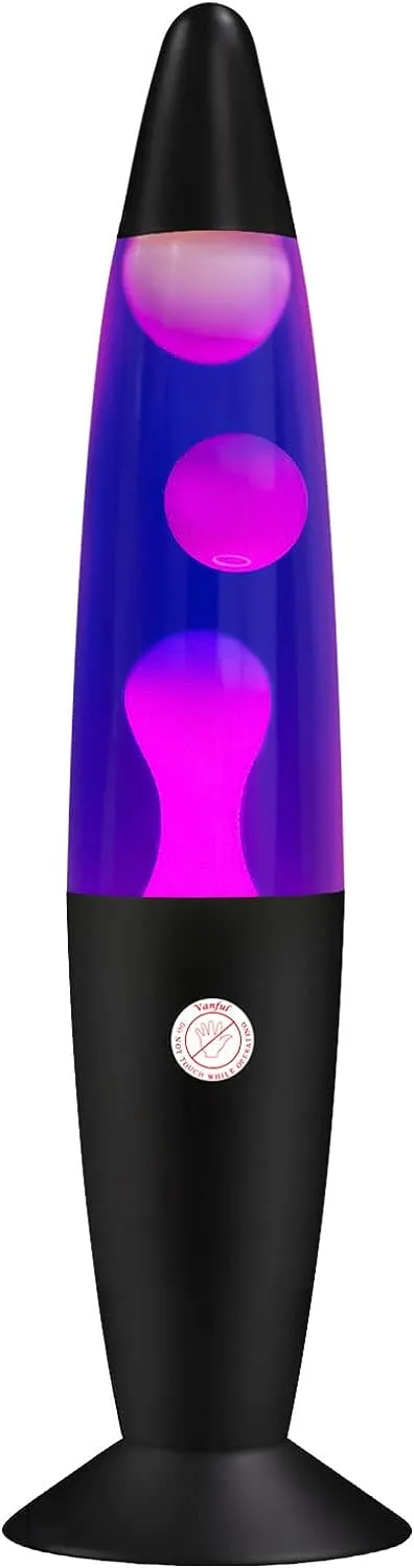 Lampara De Lava, Lámpara De Luz Nocturna Purpura 