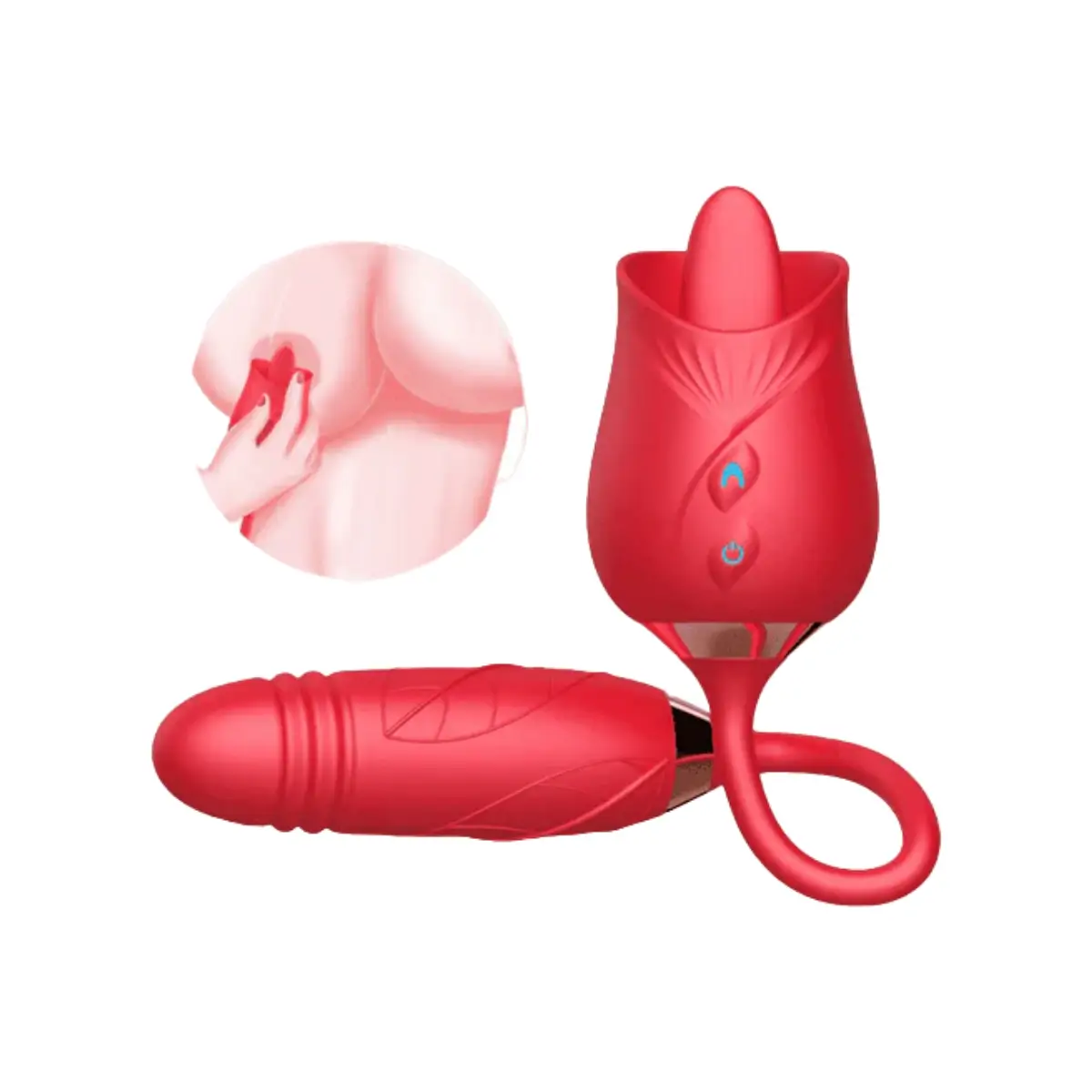 Majestic Vibrador Con Bala Lotus