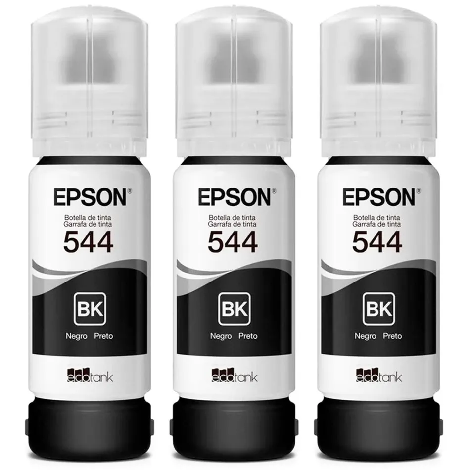 Kit x6 Tintas Originales Certificadas Epson 544