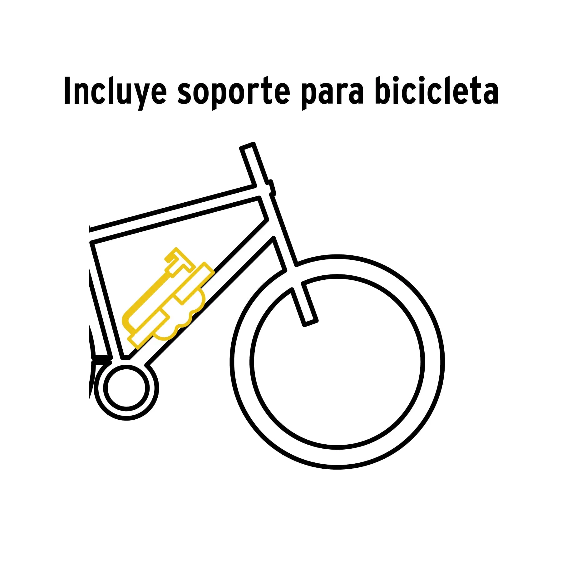 Mini Bomba Manual Para Inflar Llanta De Bicicleta 60 Psi Truper