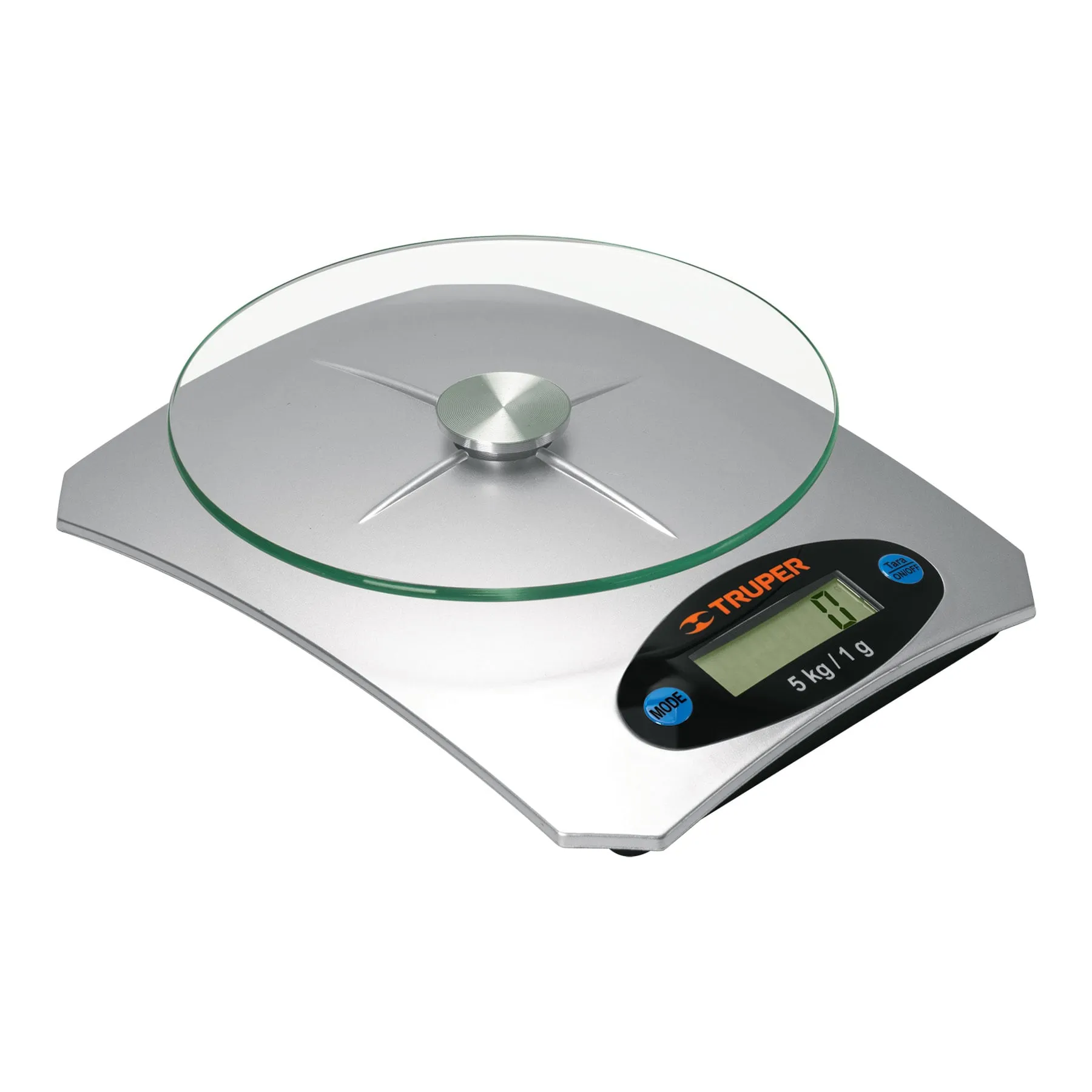 Báscula Digital Gramera Plato De Vidrio 5 Kg Truper