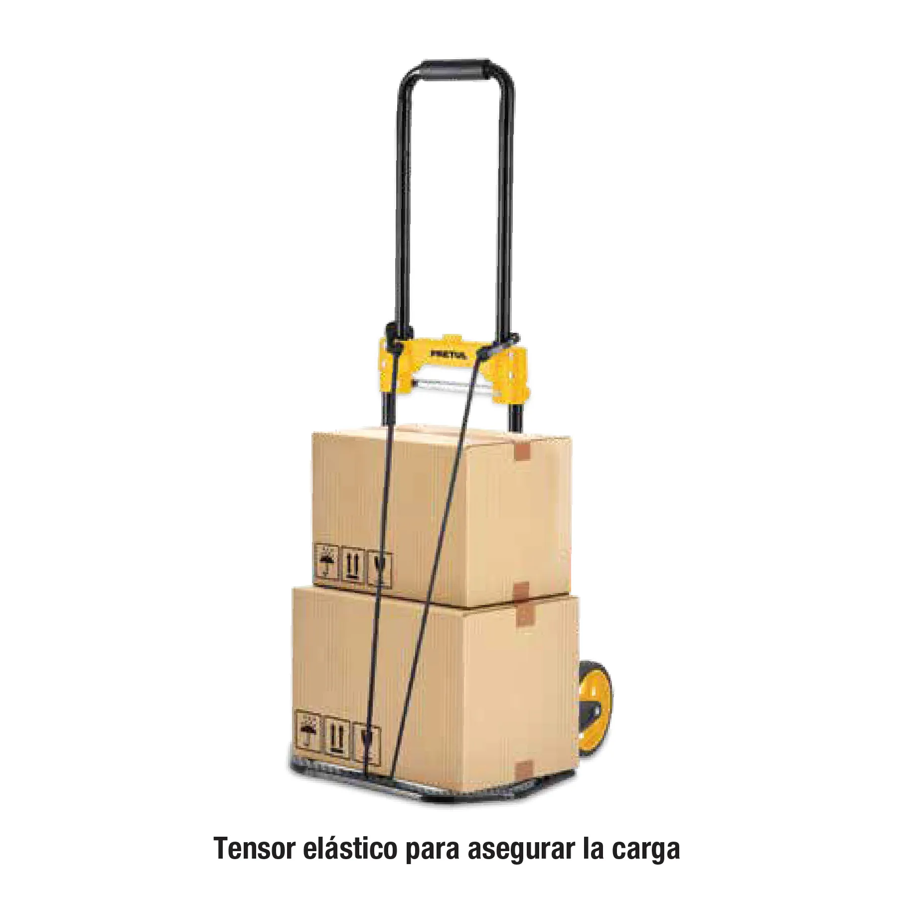 Zorra Plegable Transportadora De Objetos, Soporta 60 Kg Pretul