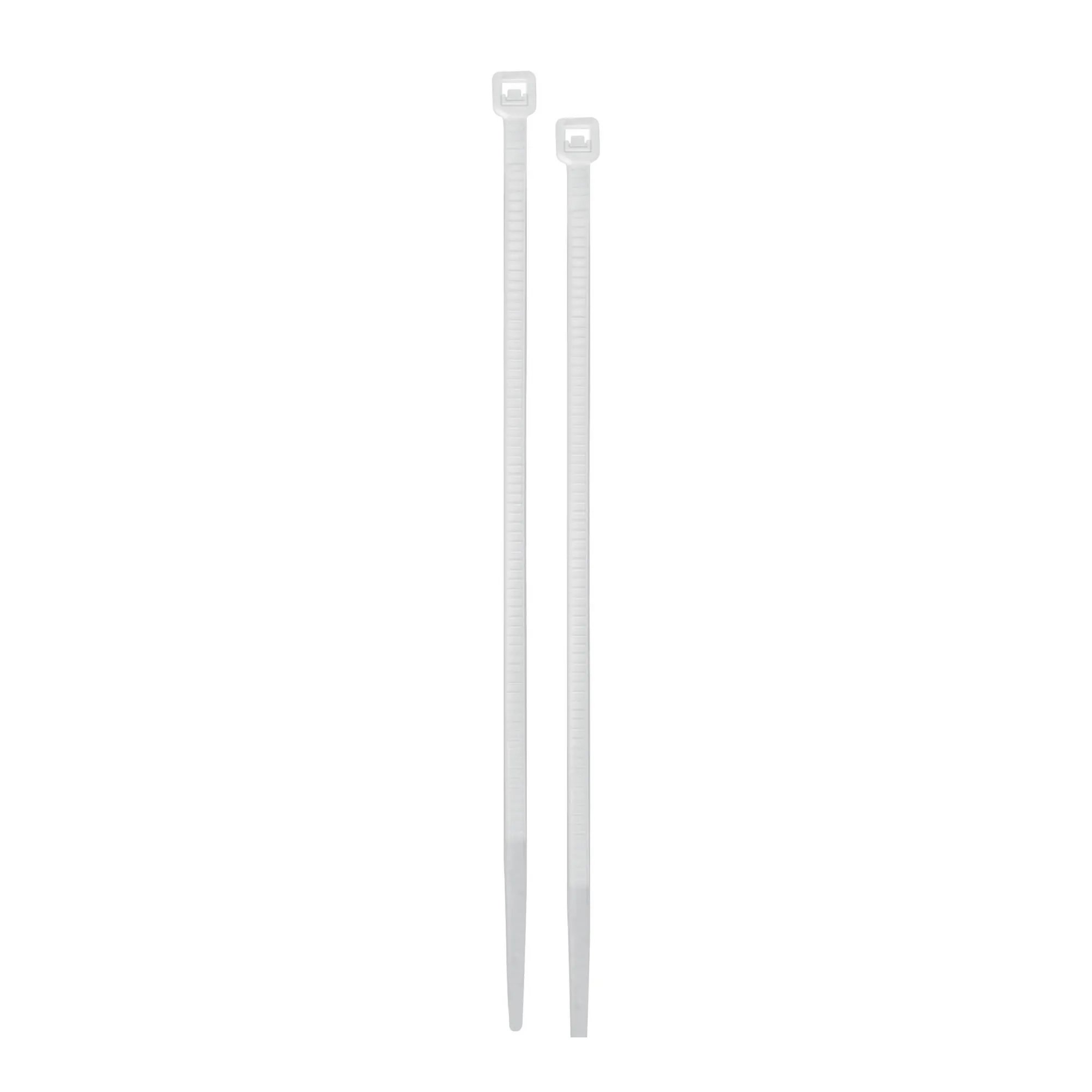 50 Amarres Plásticos De 30 Cm, Tensión 50 Lb, Color Blanco Volteck