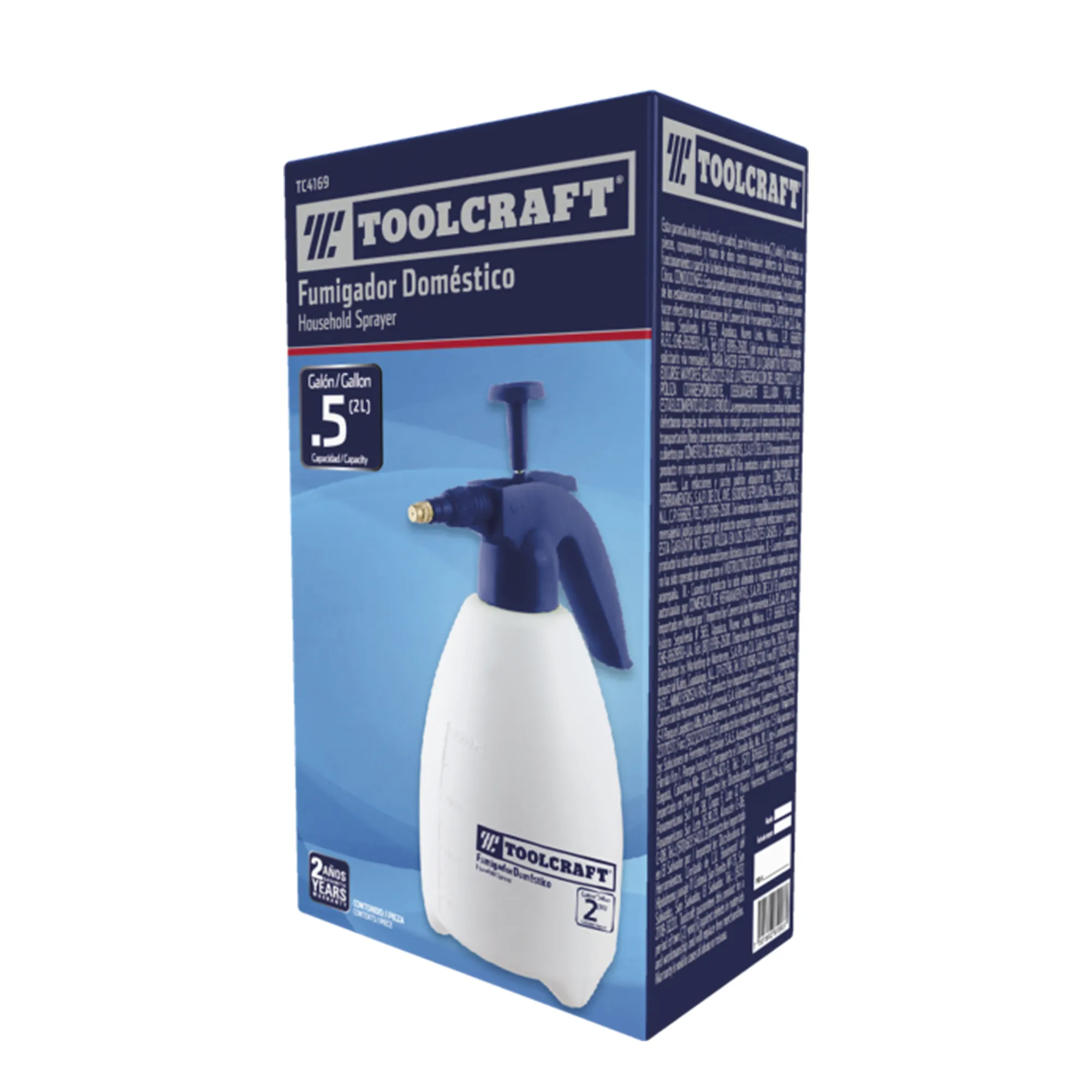 Fumigador Doméstico 2 L Toolcraft Con Boquilla De Latón