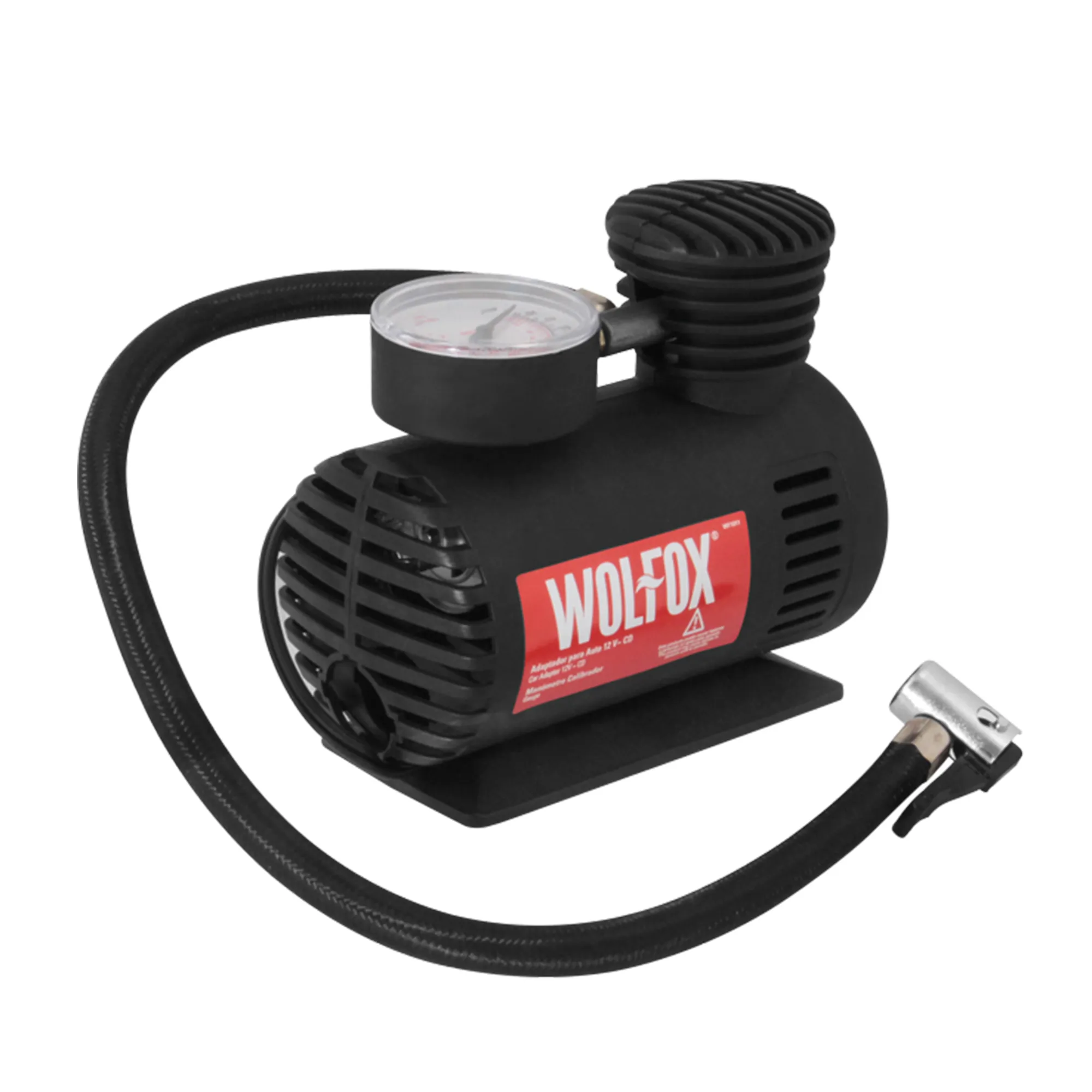 Mini Compresor De Aire 300 Psi Wolfox Para Carro 12 V