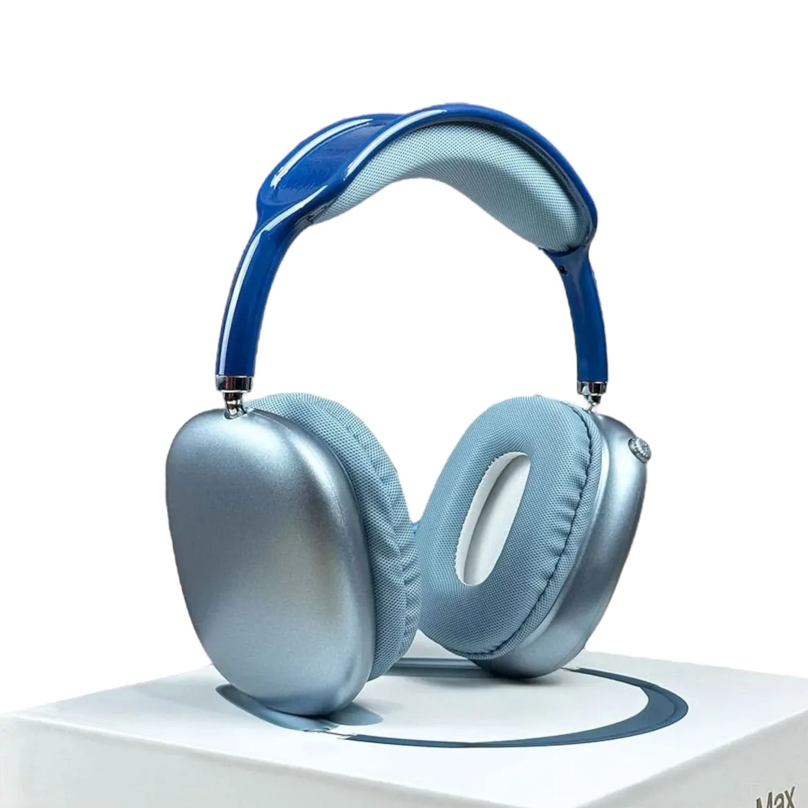 Diadema Airpods Max APPLE+ Estuche Proctetor+ Almohadilla 1.1 Azul 