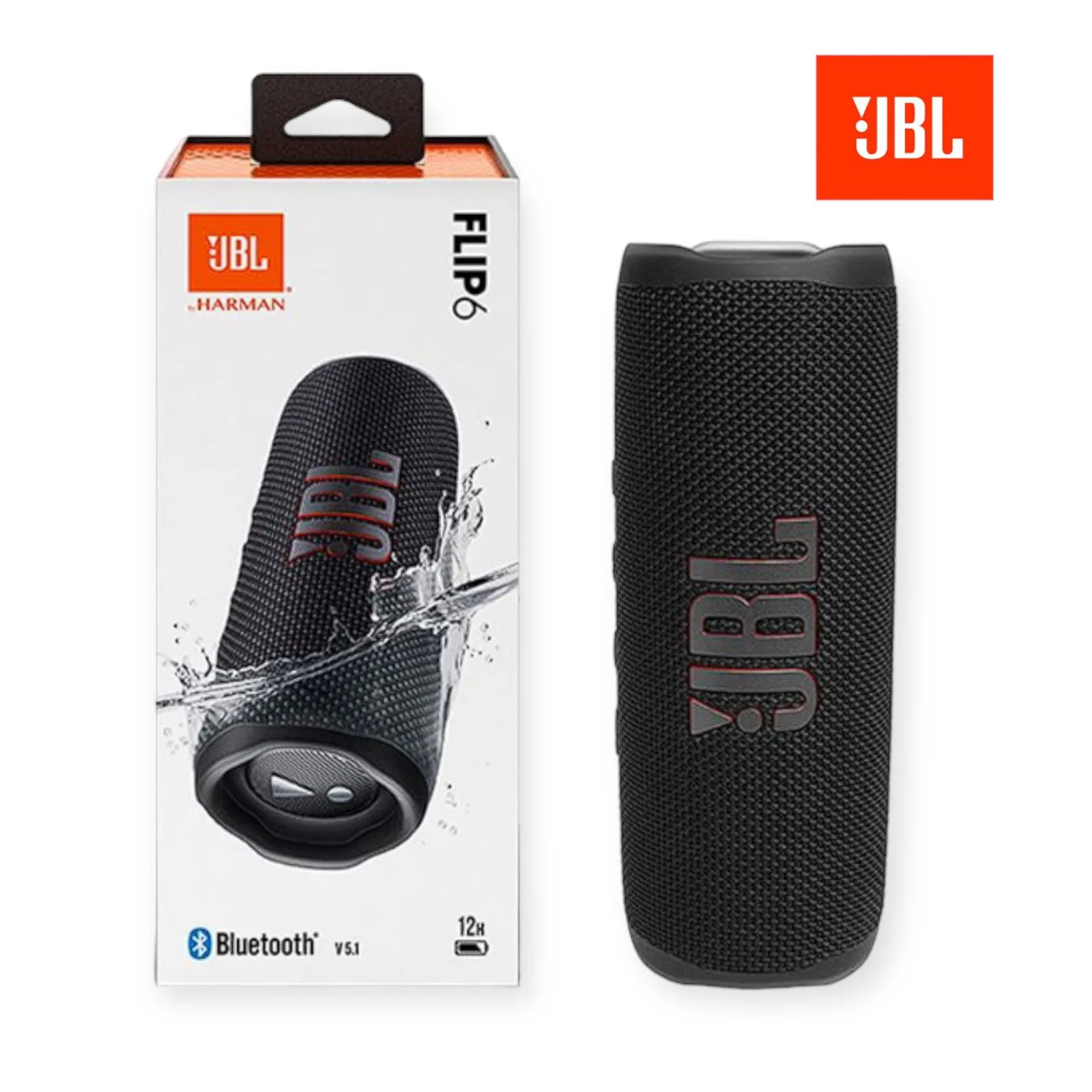 JBL Parlante Flip 6 Parlante Portatil Color Negro