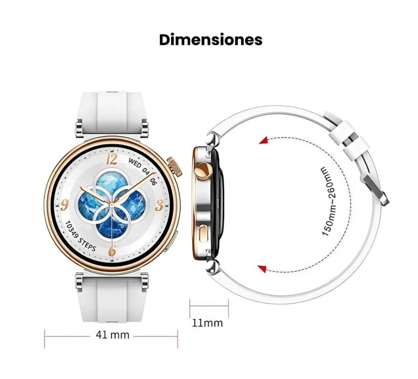 Reloj Inteligente Smartwatch MOBULA Original AMOLED Waterproof 