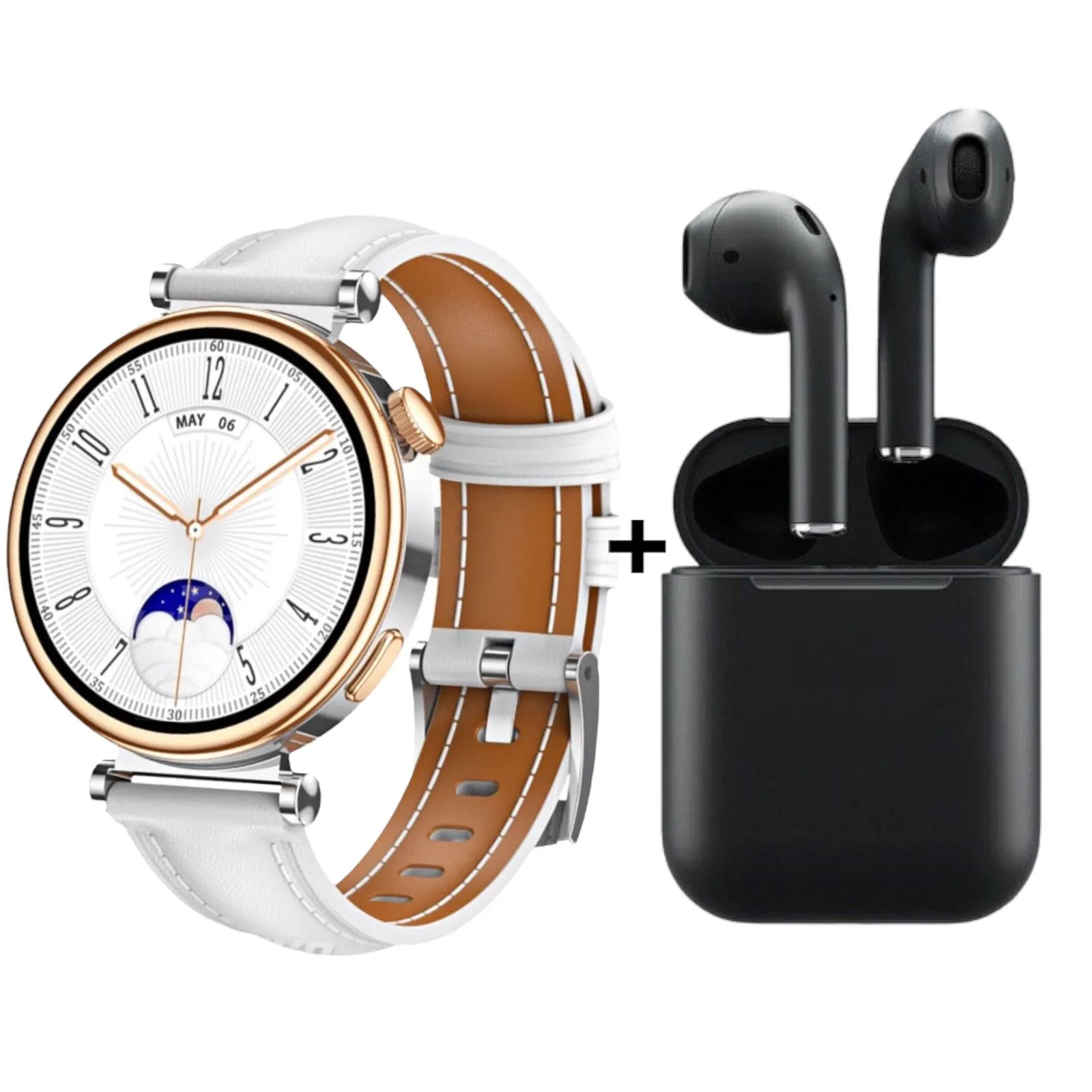 Reloj Inteligente SmartWach G4 Mini + Audífonos i12 